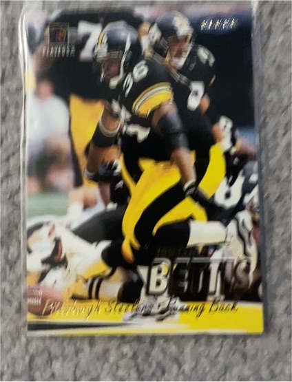1997 Fleer #401 Jerome Bettis — front