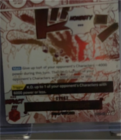 One Piece TCG OP11-018 Honesty Impact — front