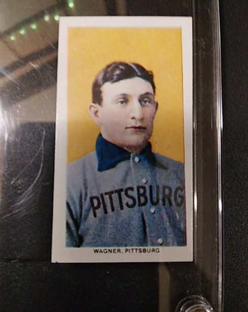 1909 T206 #NNO Honus Wagner — front