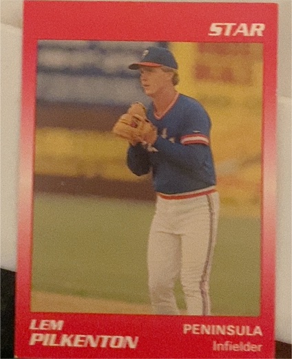 1989 Star #107 Lem Pilkenton — front