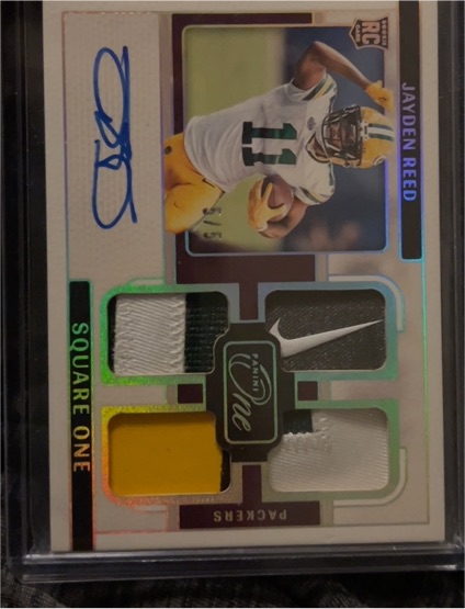 2023 Panini One #71 Jayden Reed — front