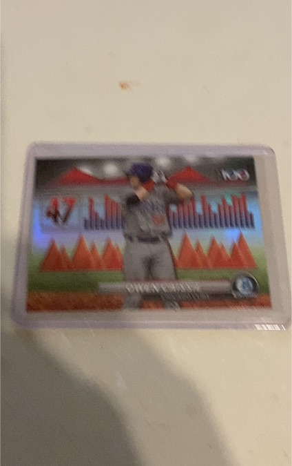 2024 Bowman Bowman Scouts Top 100 #BTP-47 Owen Caissie — front