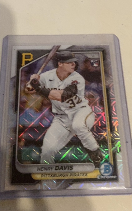 2024 Bowman Chrome #61 Henry Davis — front