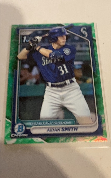 2024 Bowman Chrome #BCP-45 Aidan Smith — front