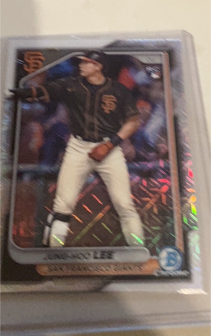 2024 Bowman Chrome #69 Jung-Hoo Lee — front