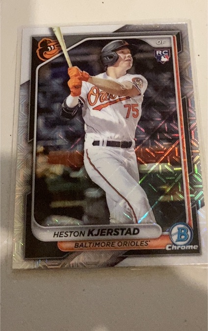 2024 Bowman Chrome #9 Heston Kjerstad — front