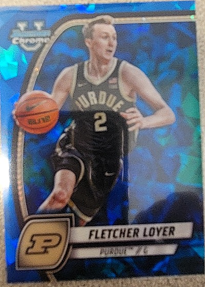 2024-25 Bowman University Chrome #97 Fletcher Loyer — front