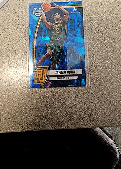 2024 Bowman University Chrome #30 Jayden Nunn — front