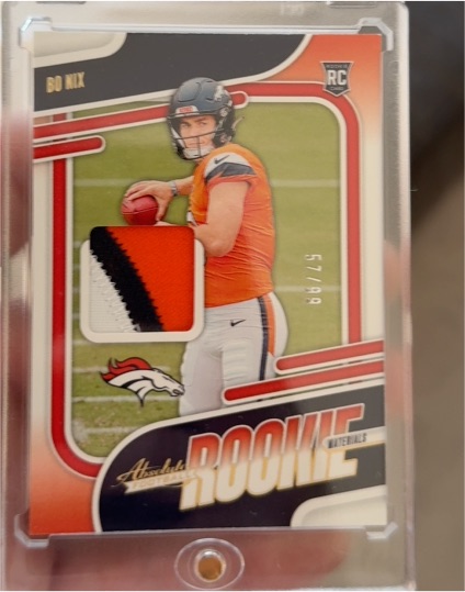 2024 Panini Absolute #ARM-BNX Bo Nix — front