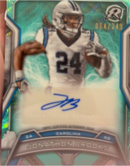 2024 Topps Resurgence Rookie Signatures #RRS-JB Jonathon Brooks — front
