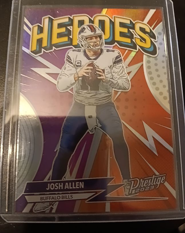 2023 Panini Prestige Heroes #H-2 Josh Allen — front