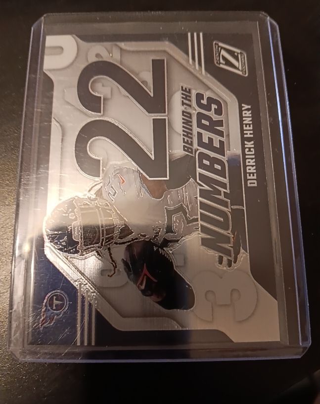 2023 Panini Zenith Behind The Numbers #7 Derrick Henry — front