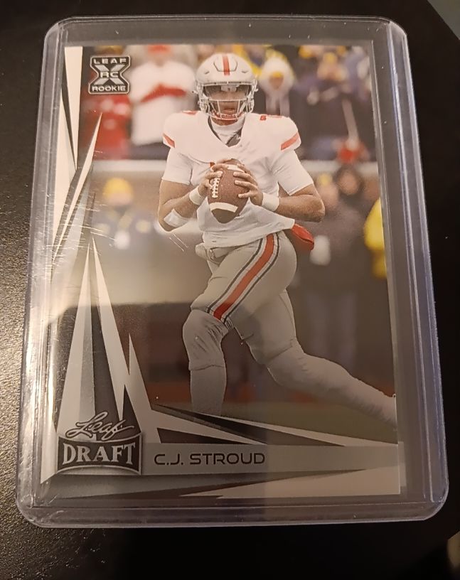 2023 Leaf Draft V2 #B2-8 C.J. Stroud — front