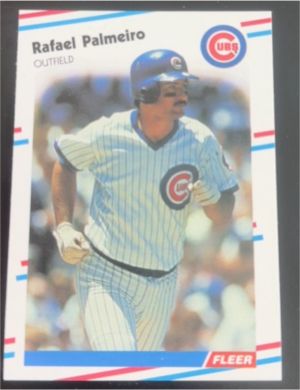 1988 Fleer #429 Rafael Palmeiro — front