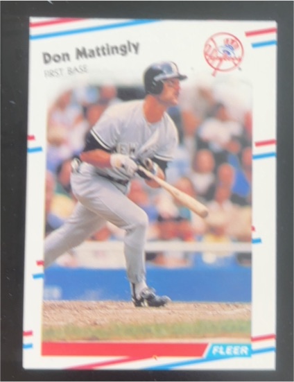 1988 Fleer #214 Don Mattingly — front