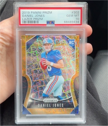 2019 Panini Prizm #302 Daniel Jones — front