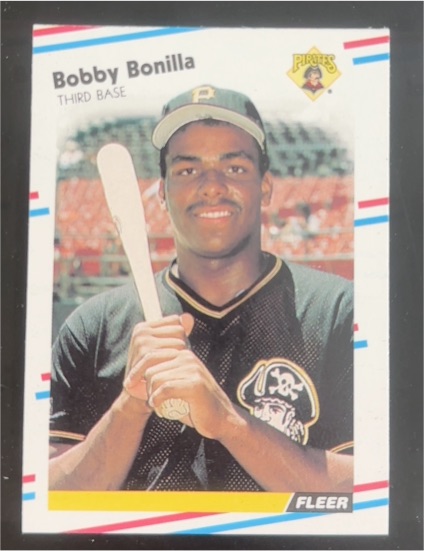 1988 Fleer #323 Bobby Bonilla Pittsburgh Pirates — front