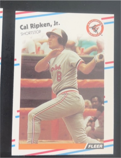 1988 Fleer #570 Cal Ripken, Jr. — front