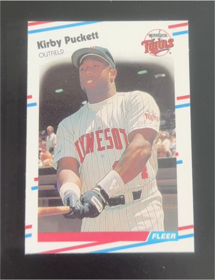 1988 Fleer #19 Kirby Puckett Minnesota Twins — front