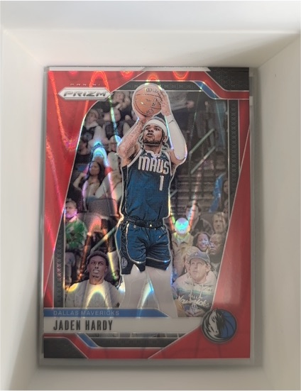 2024-25 Panini Prizm #128 Jaden Hardy — front