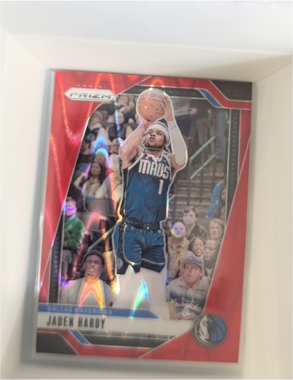 2024-25 Panini Prizm #128 Jaden Hardy — front