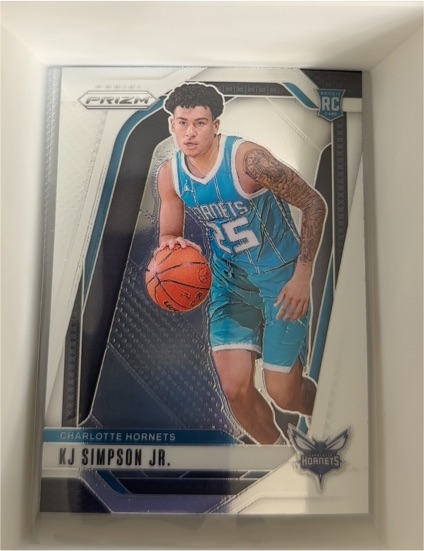 2024-25 Panini Prizm #247 KJ Simpson Jr. — front