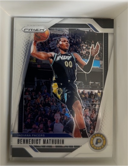 2024-25 Panini Prizm #40 Bennedict Mathurin — front