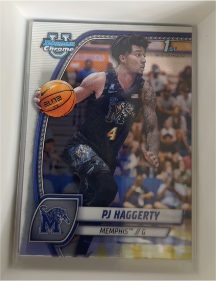 2024-25 Bowman University Chrome #59 PJ Haggerty — front