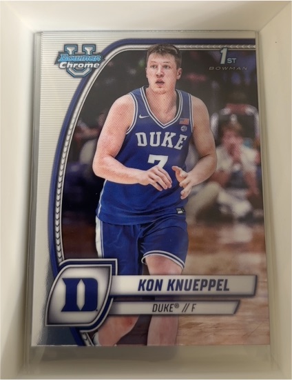 2024-25 Bowman Chrome #48 Kon Knueppel — front
