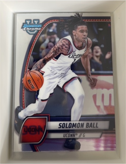 2024-25 Bowman Chrome University #87 Solomon Ball — front