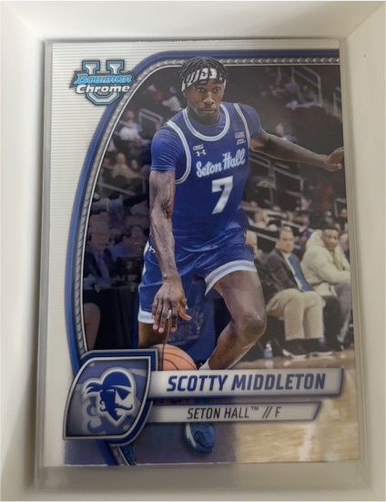 2024-25 Bowman Chrome University #94 Scotty Middleton — front