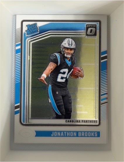 2024 Donruss Optic #258 Jonathon Brooks — front