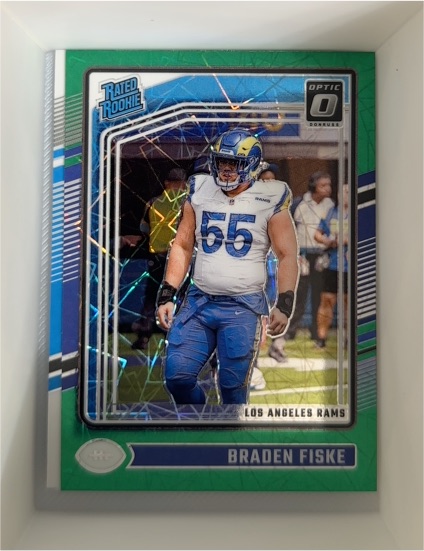2024 Donruss Optic #210 Braden Fiske — front