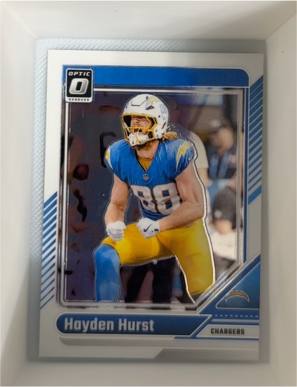 2024 Panini Donruss Optic #110 Hayden Hurst — front
