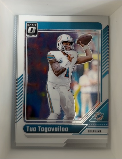 2024 Donruss Optic #120 Tua Tagovailoa — front