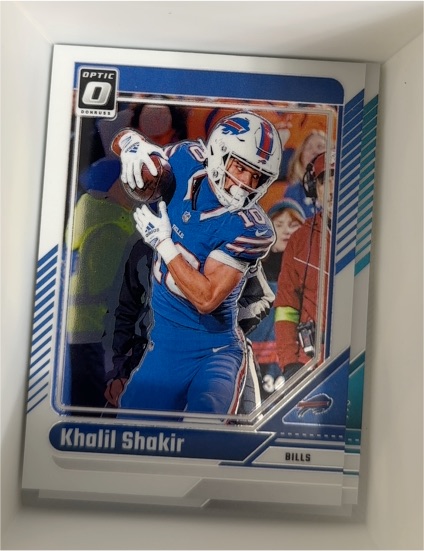 2024 Panini Donruss Optic #23 Khalil Shakir — front