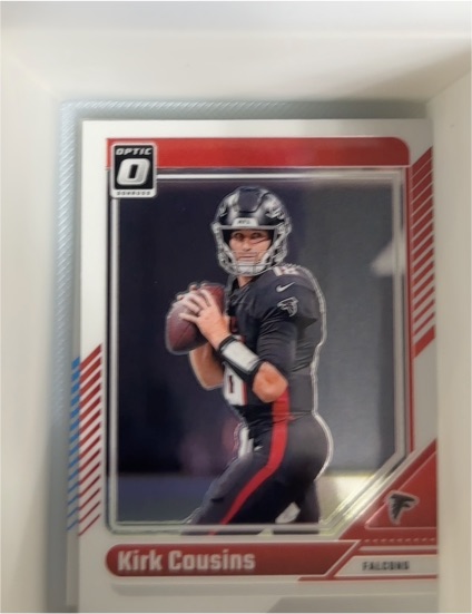 2024 Donruss Optic #7 Kirk Cousins Atlanta Falcons — front