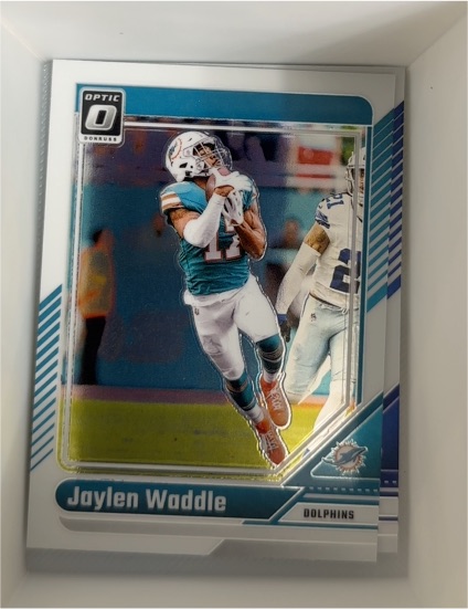 2024 Donruss Optic #124 Jaylen Waddle — front