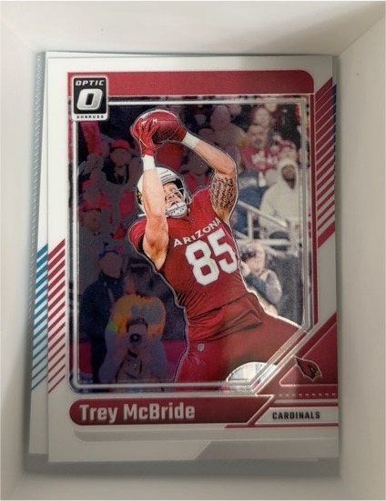 2024 Donruss Optic #5 Trey McBride — front
