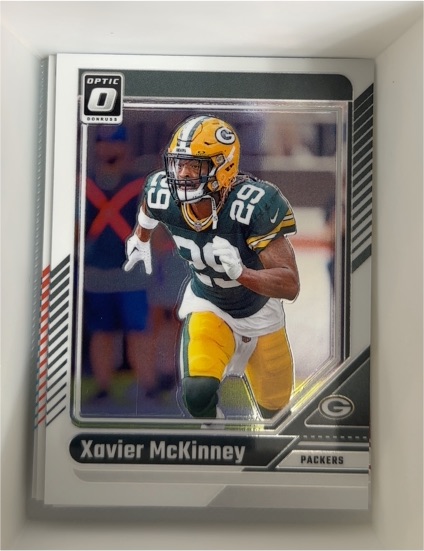 2024 Donruss Optic #75 Xavier McKinney — front
