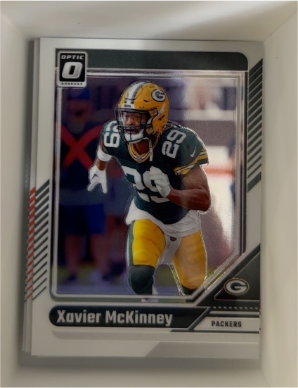 2024 Donruss Optic #75 Xavier McKinney — front