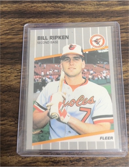 1989 Fleer #616 Bill Ripken — front