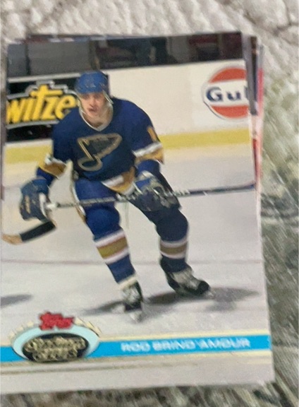 1991-92 Topps Stadium Club #184 Rod Brind'Amour — front