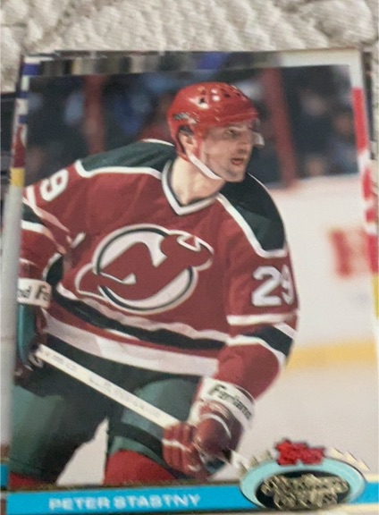 1991 Pro Set #263 Peter Stastny — front