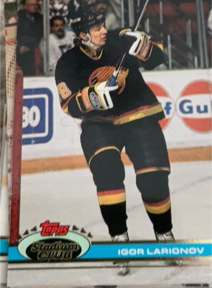 1991-92 Topps Stadium Club #150 Igor Larionov — front