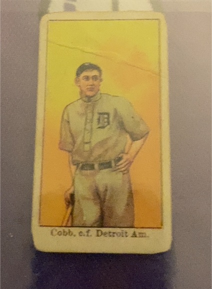 1909 E92 Dockman & Sons Candy #N/A Ty Cobb — front