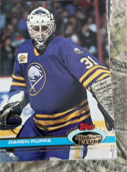 1991-92 Topps Stadium Club #231 Daren Puppa — front