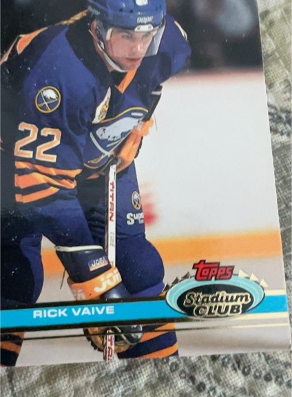 1991-92 Topps Stadium Club #13 Rick Vaive — front