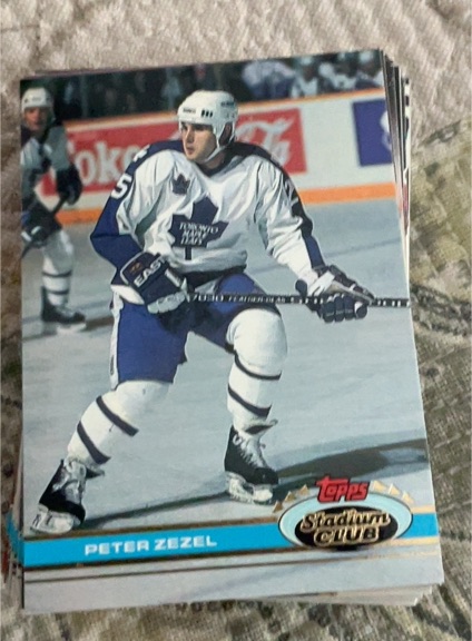 1992-93 Topps Stadium Club #482 Peter Zezel — front