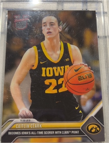 2023 Bowman U Now #4 Caitlin Clark — front
